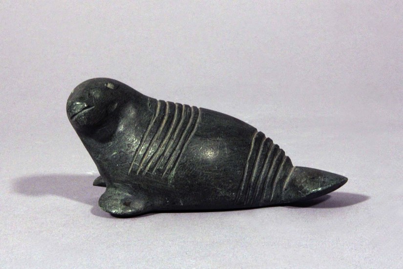 Inuit Anonymous, Seal
Stone, 2 x 4 1/2 x 2 1/4 in. (5.1 x 11.4 x 5.7 cm)
SOLD
00801-1
Sold