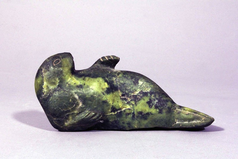 Inuit Anonymous, Reclining seal
Serpentine, 3 1/4 x 7 x 2 in. (8.3 x 17.8 x 5.1 cm)
SOLD
00800-1
Sold