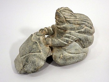 Work: Woman cleaning skin