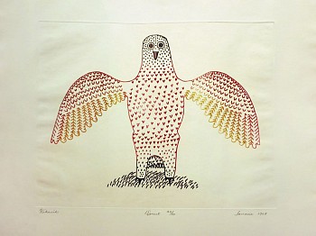 Exhibition: Thirty from the Sixties:  The First Decade of Inuit Printmaking, Jamasie Teevee
