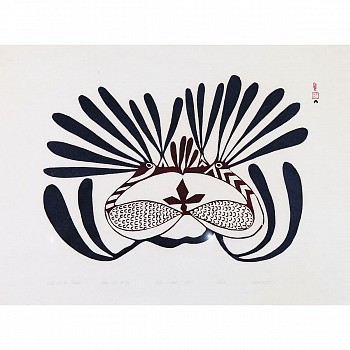 Exhibition: Thirty from the Sixties:  The First Decade of Inuit Printmaking, Kenojuak Ashevak