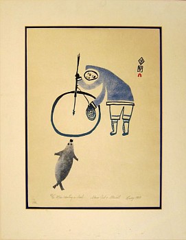 Work: Man Wanting a Seal, 47/50, 1964/10