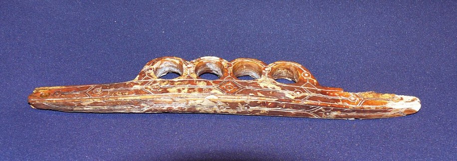 19th & 20th C Alaskan Anonymous, Bag handle with finger holes, 19th century
00231-1