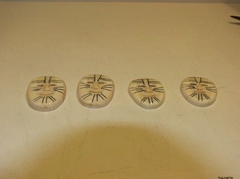 19th & 20th C Alaskan Anonymous - Four shaman's charms