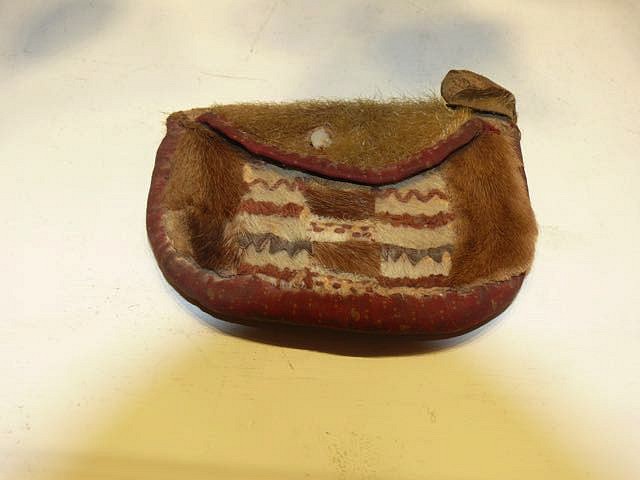19th & 20th C Alaskan Anonymous, Small sealskin pouch, c. 1900
03397-1