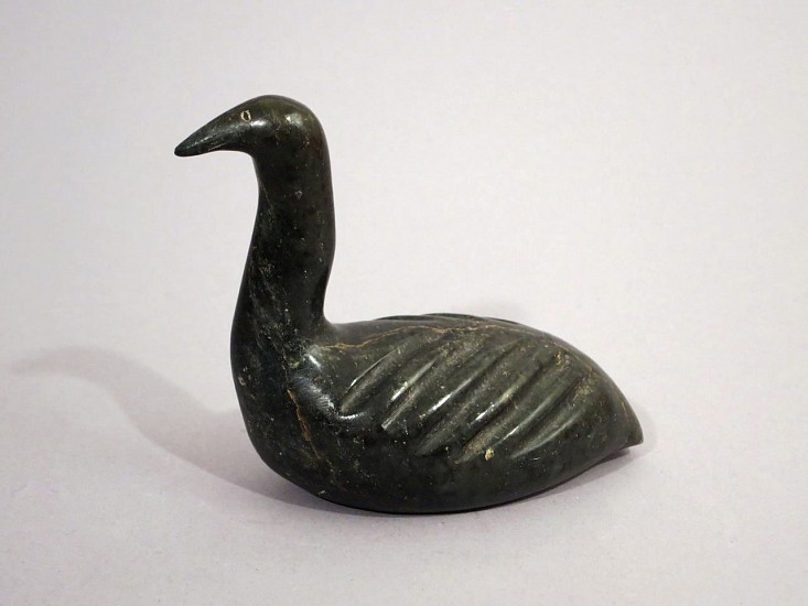 Timothy Kutchaka, Swimming goose
Stone, 3 1/2 x 5 x 2 1/4 in. (8.9 x 12.7 x 5.7 cm)
01573-1
$600