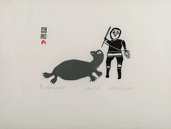 Works:&nbsp;Man and Seal, 4/50