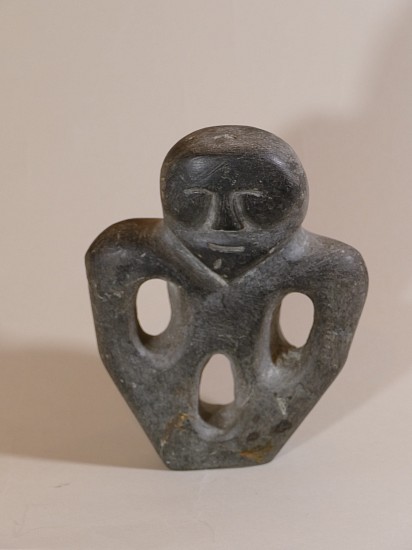 John Tiktak, Rounded man
Stone, 7 x 5 1/2 x 2 1/2 in. (17.8 x 14 x 6.3 cm)
03574-2